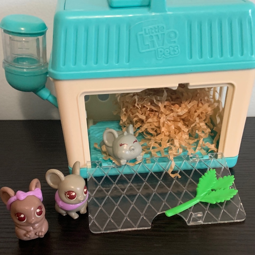 Little Live Pets and Carrier